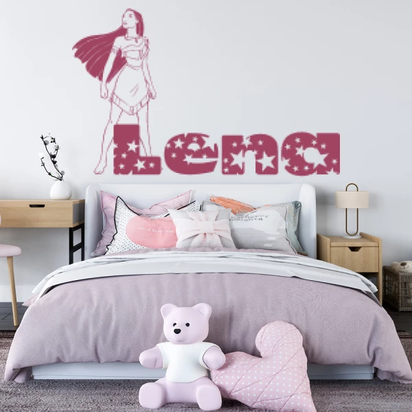 Sticker Lena Pocahontas