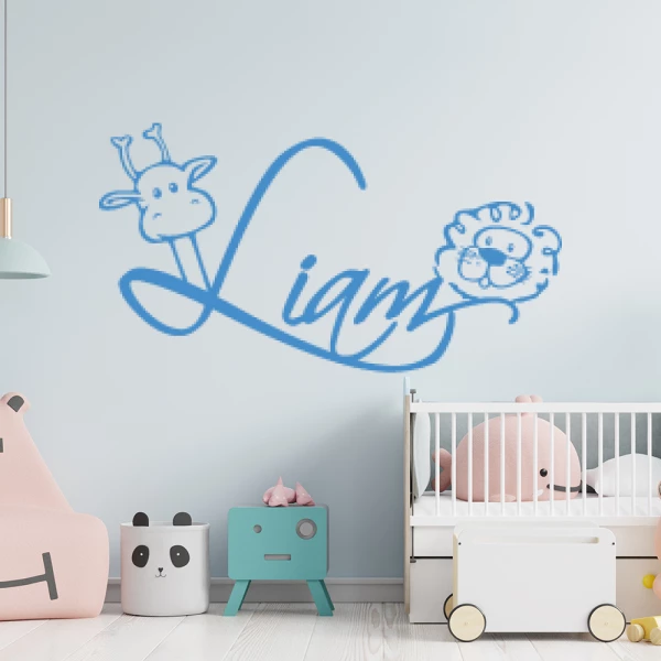 Sticker Liam Script Savannah 2
