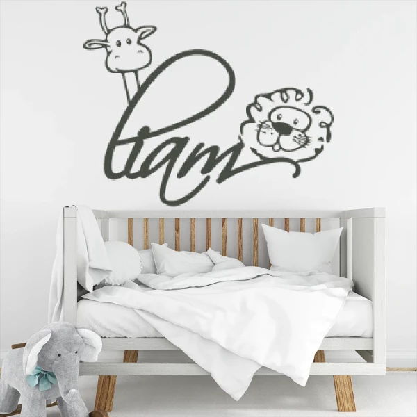 Sticker Liam Script Savannah