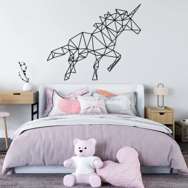 Sticker Unicorn - Origami
