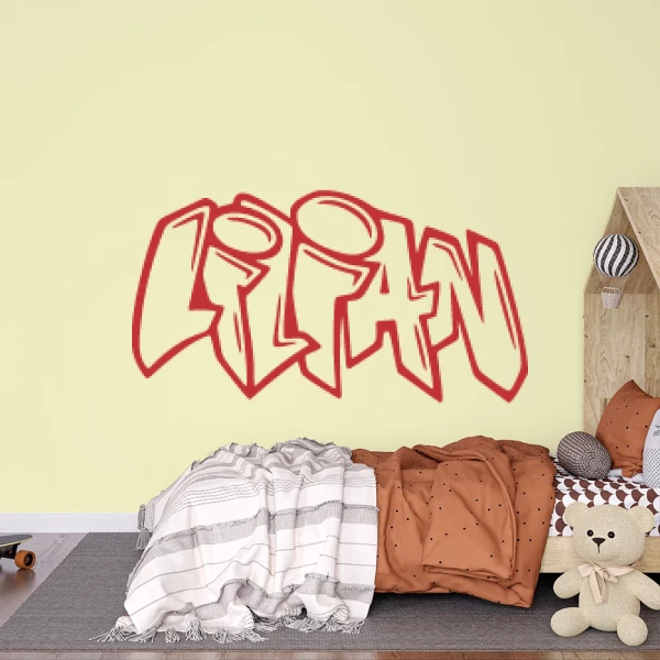 Sticker Lilian Graffiti