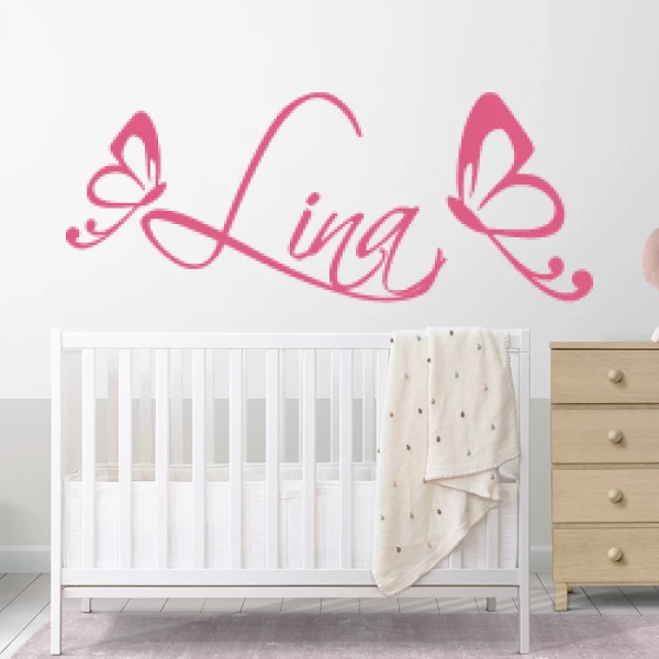 Sticker Lina  Butterflies