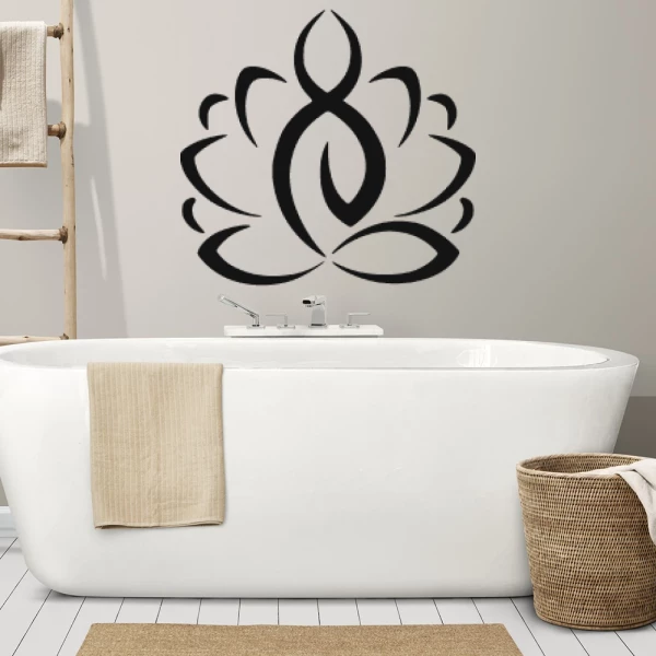 Sticker Lotus Yoga