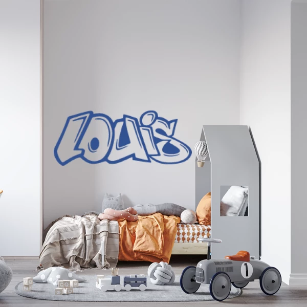 Sticker Louis Graffiti