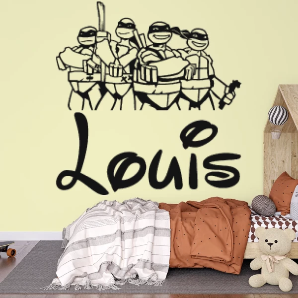 Sticker Louis Ninja Turtles Disney