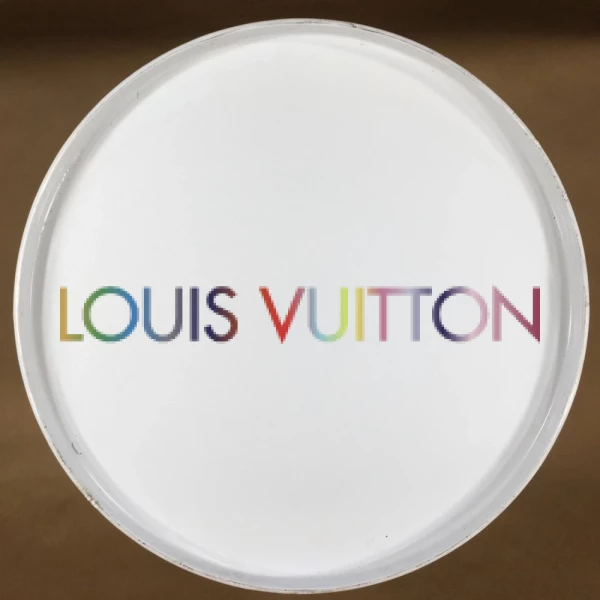 Sticker Louis Vuitton Text Gradient Multi