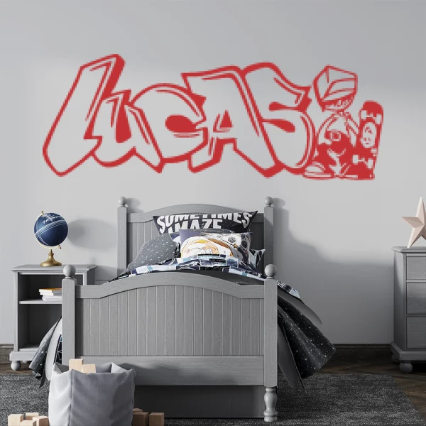 Sticker Lucas Graffiti Skater