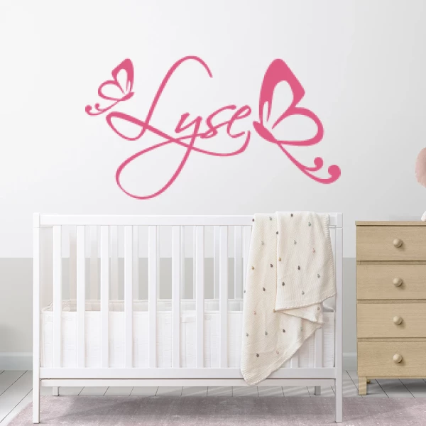 Sticker Lyse Butterflies