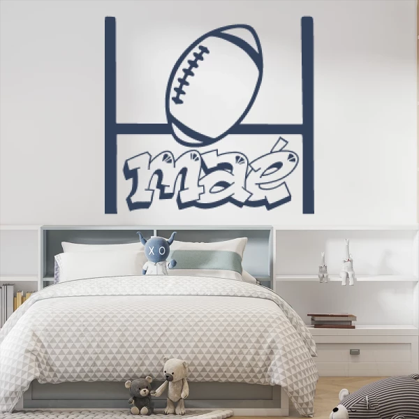 Sticker Maé Graffiti Rugby 2