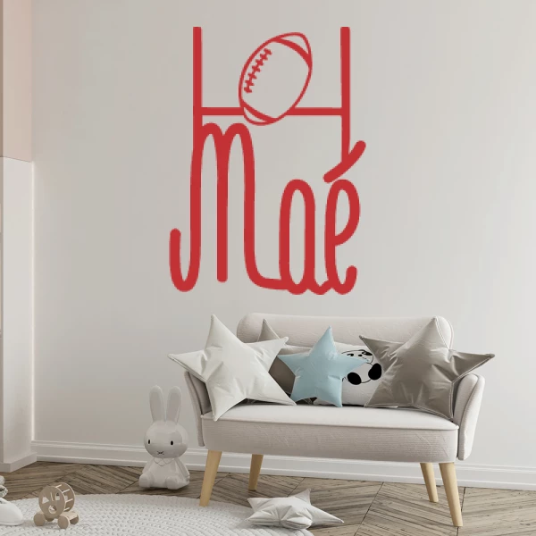 Sticker Maé School Rugby