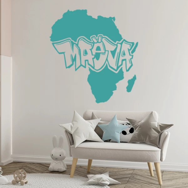 Sticker Maëva Graffiti Africa