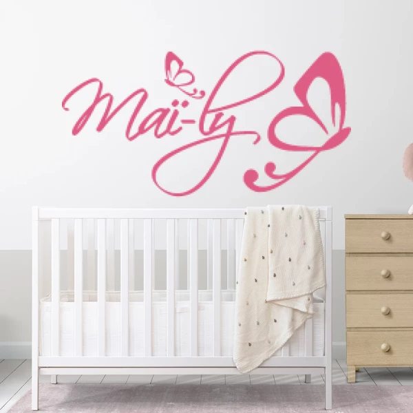 Sticker Maï-ly Butterflies