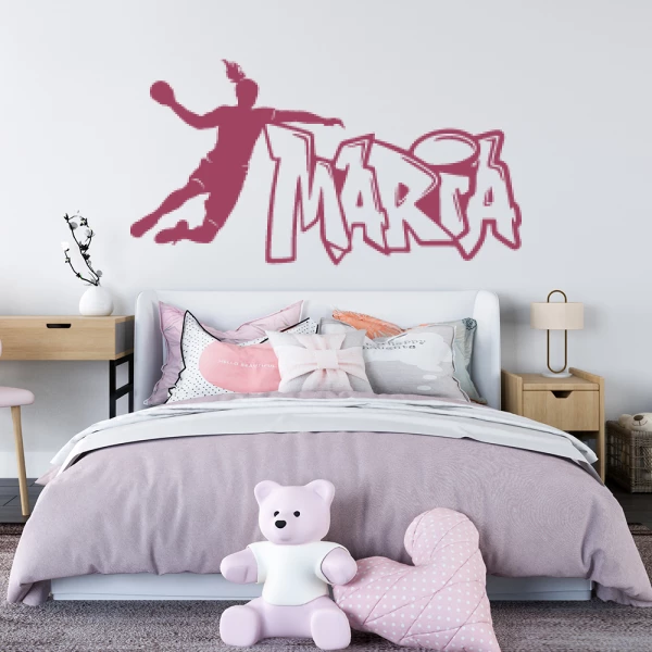 Sticker Maria Graffiti Handball