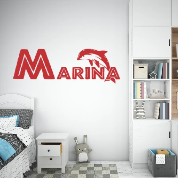 Sticker Marina Dolphin
