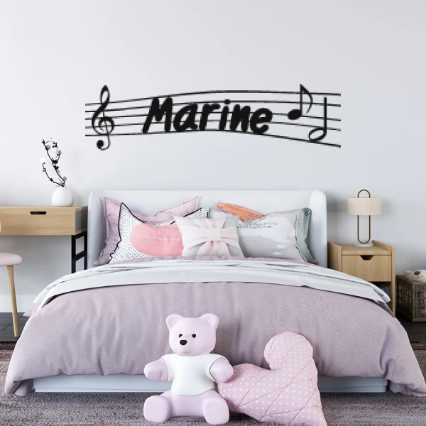 Sticker Marine Music