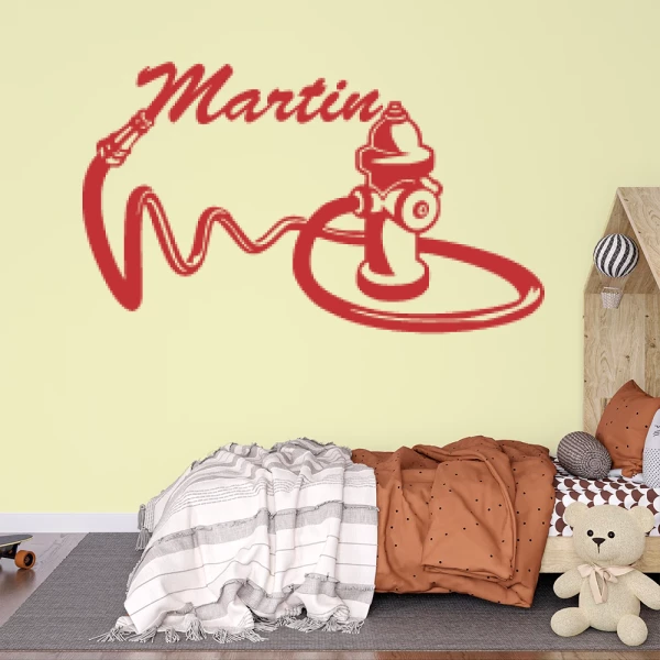 Sticker Martin Firefighter hose