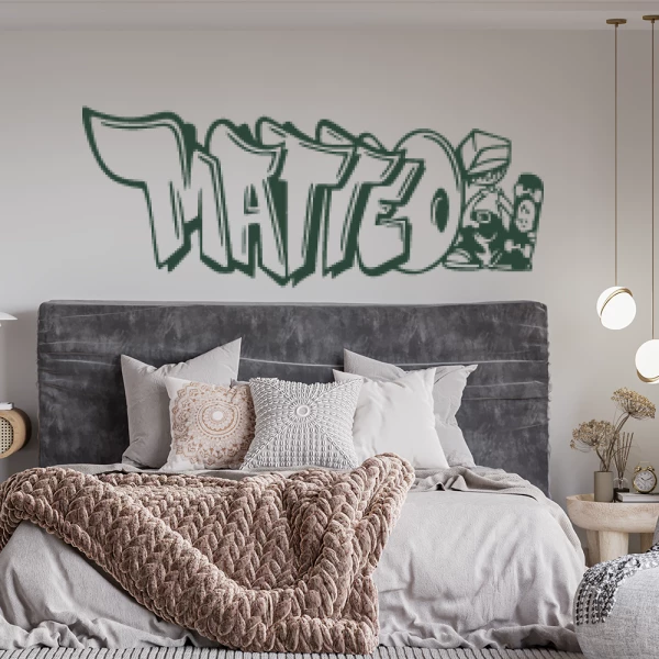 Sticker Matteo Graffiti Skater