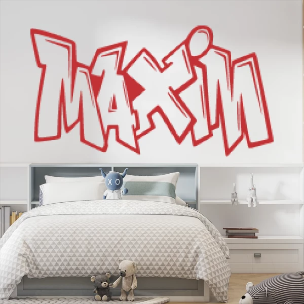 Sticker Maxim Graffiti