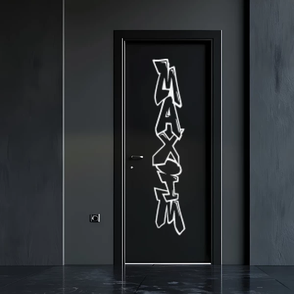 Sticker Maxim Graffiti Vertical