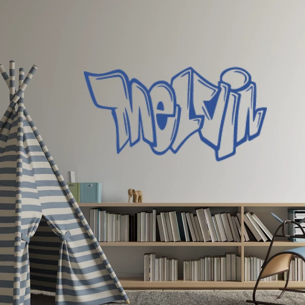 Sticker Melvin Graffiti