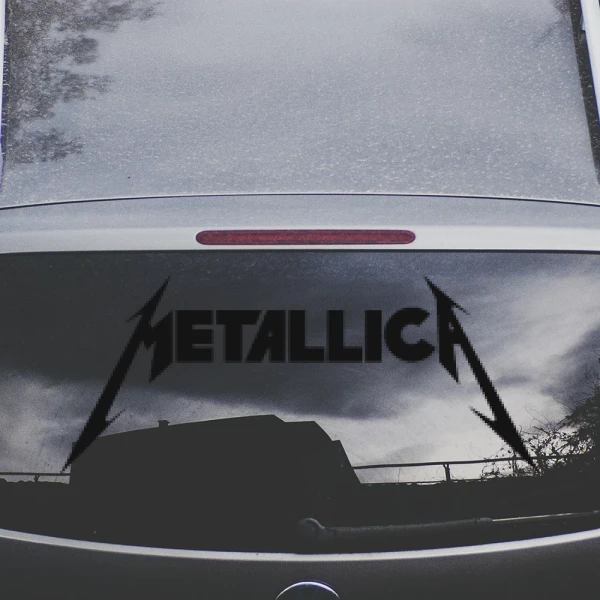Sticker Metallica Logo