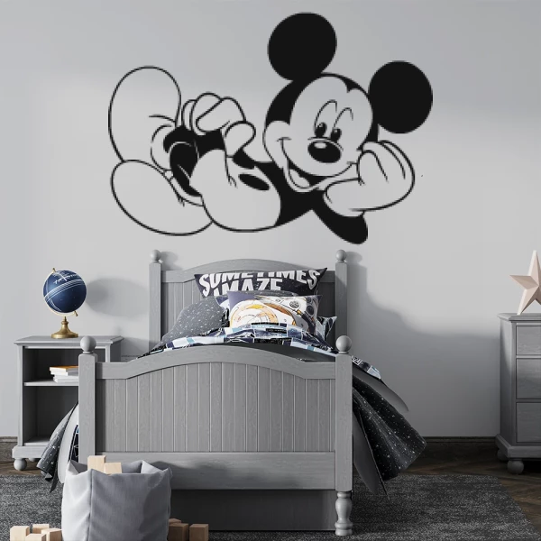 Sticker Coated Mickey