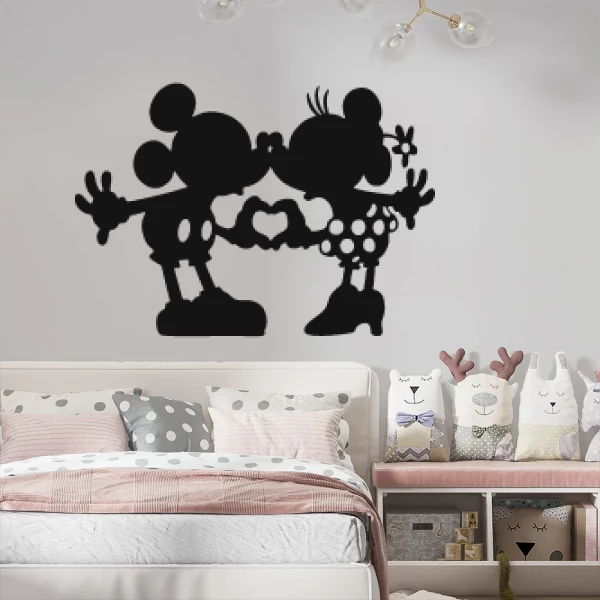 Sticker Mickey and Minnie