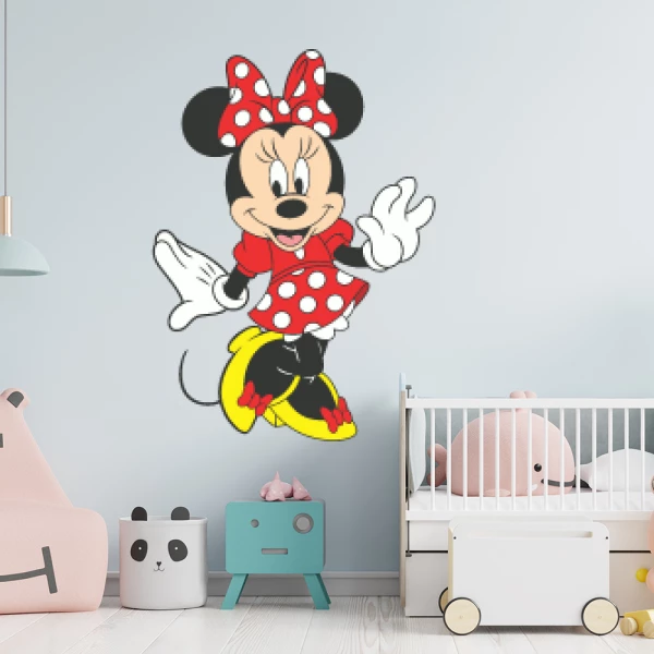 Sticker Minnie Red dress