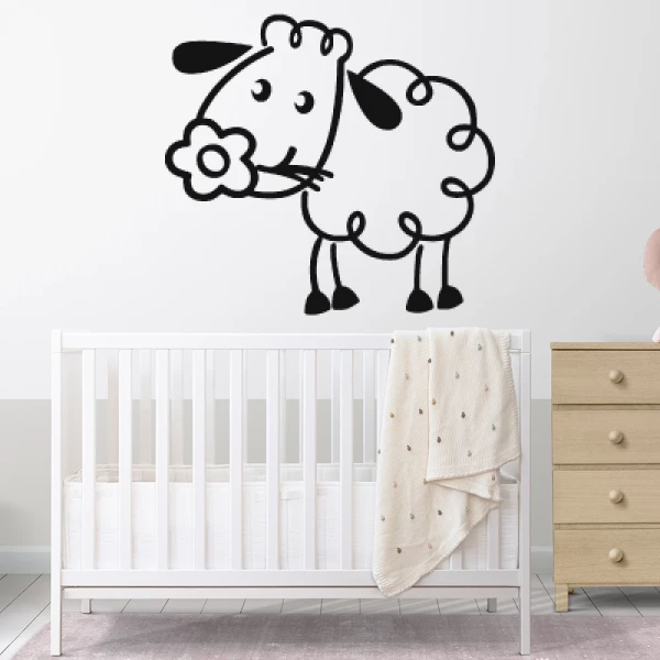 Sticker Sheep Doodly 1