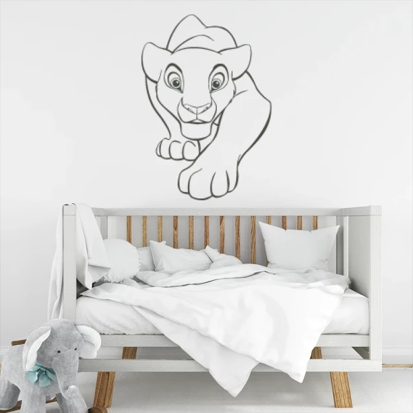 Sticker Nala - Lion King 01
