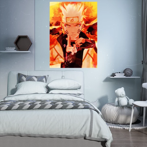 Sticker Naruto Amino - Printed