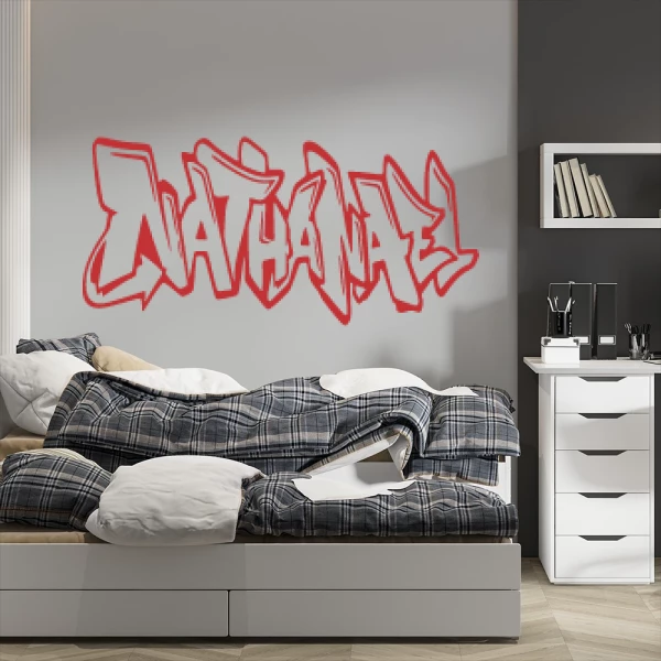 Sticker Nathanael Graffiti