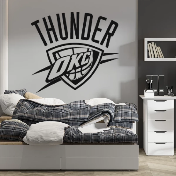 Sticker NBA Oklahoma City Thunder (OKC)