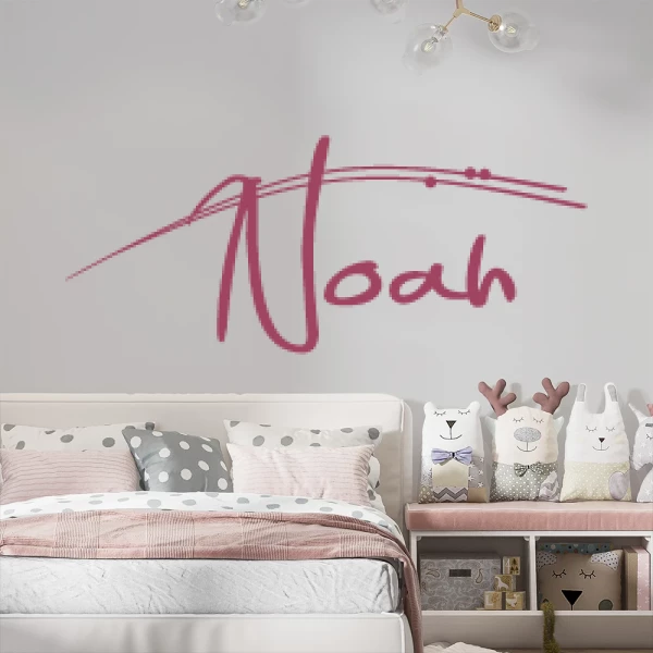 Sticker Noah By Hand