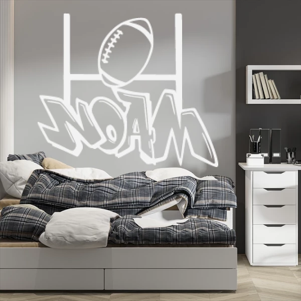 Sticker Noam Graffiti Rugby 2