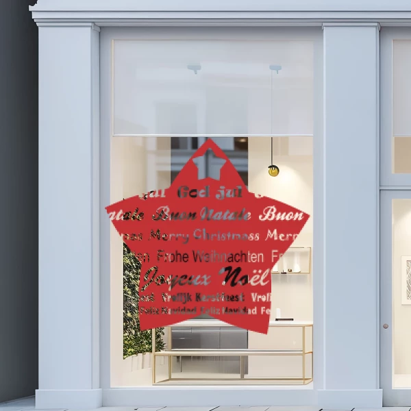 Sticker Christmas - Star Wishes