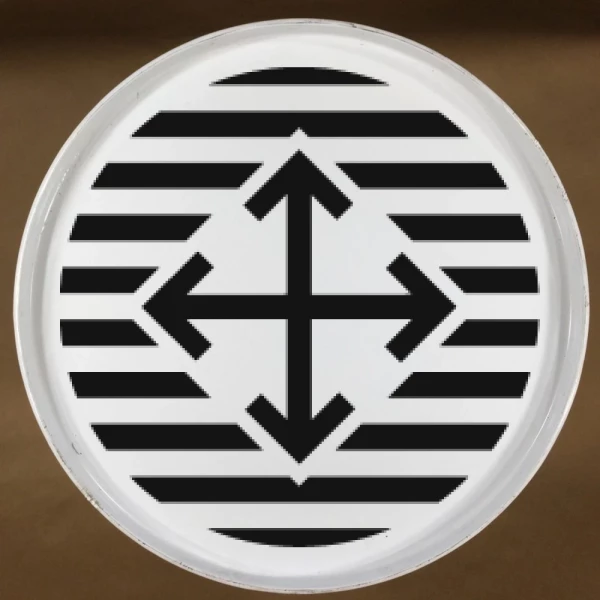 Sticker Off White circle