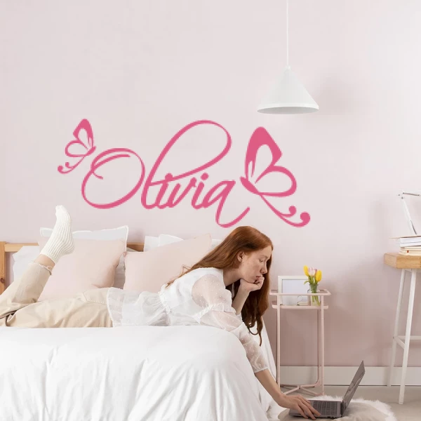Sticker Olivia Butterflies