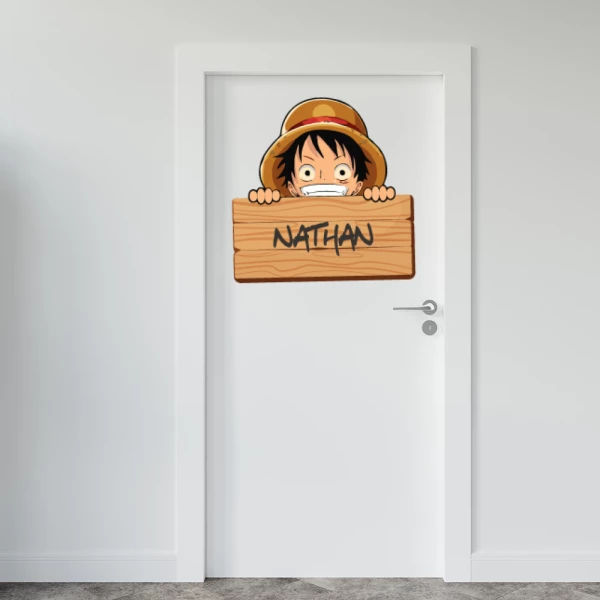 Sticker One Piece Firstname - Printed