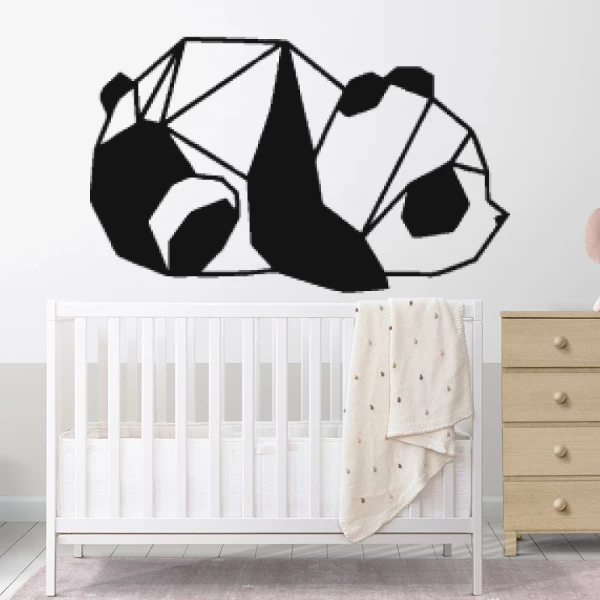 Sticker Panda - Origami