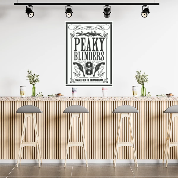 Sticker Peaky Blinders Printed