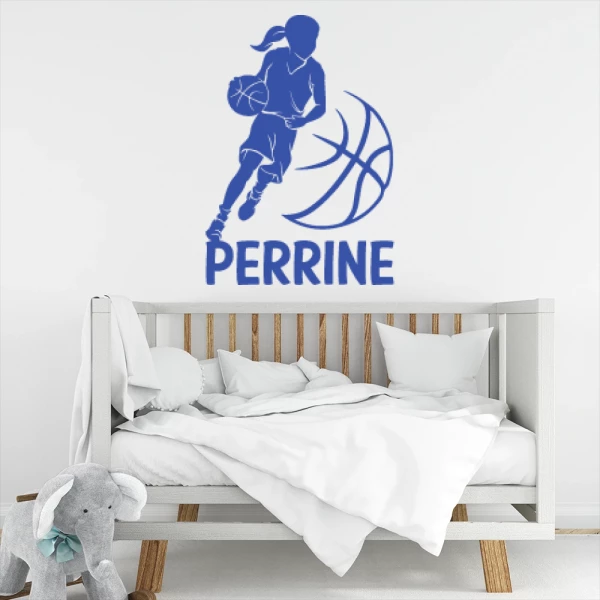 Sticker Perrine Basketball Girl 2
