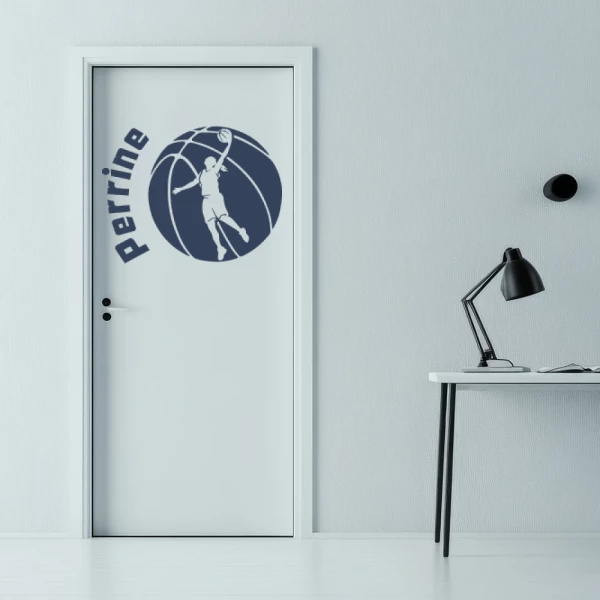 Sticker Perrine Basketball Girl 
