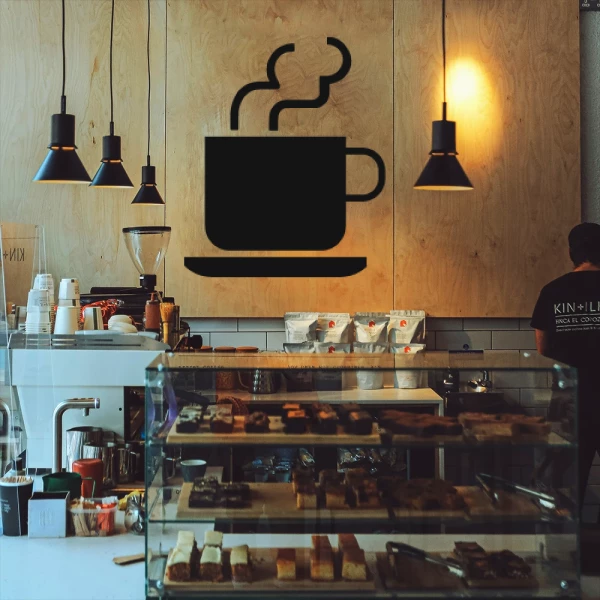 Sticker Coffee Pictogram