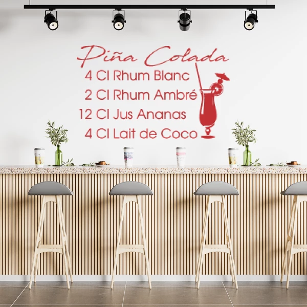 Sticker Piña Colada