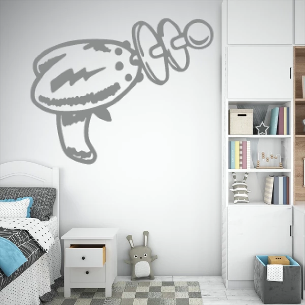 Sticker Laser gun