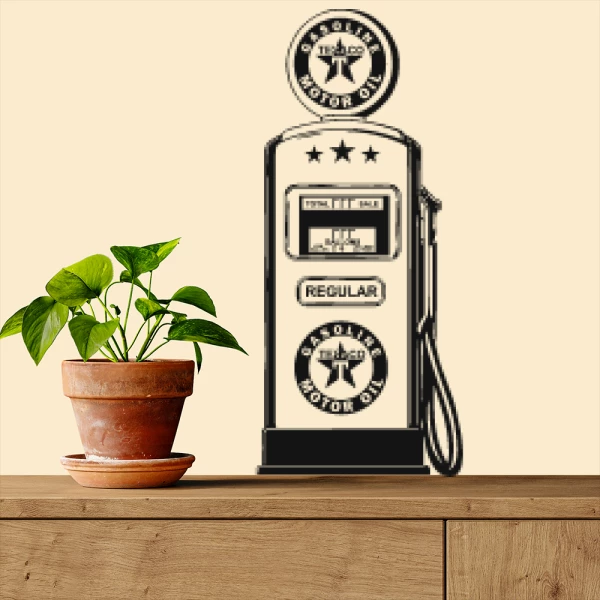 Sticker Fuel pump