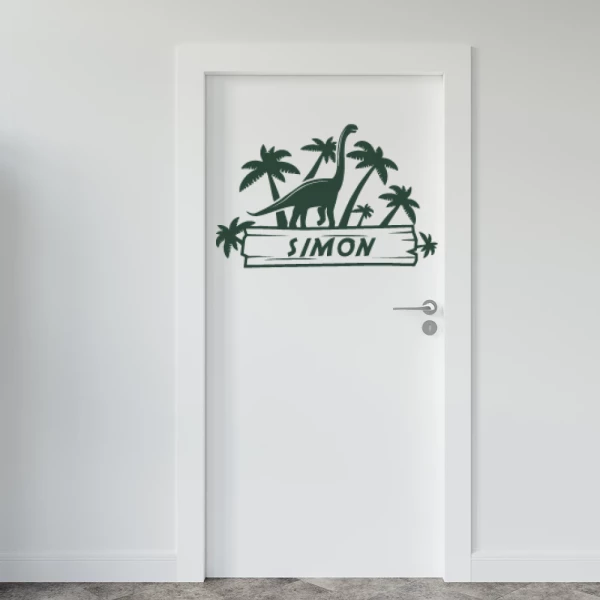 Sticker Fisrtname Dino
