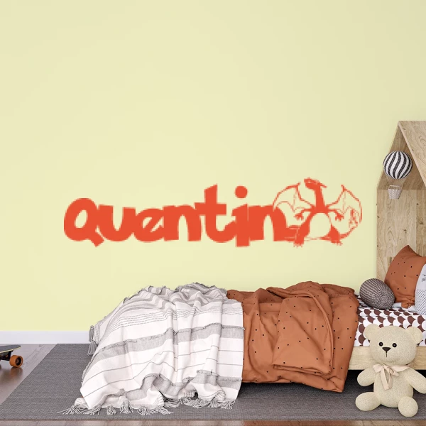 Sticker Quentin Charizard Pokemon