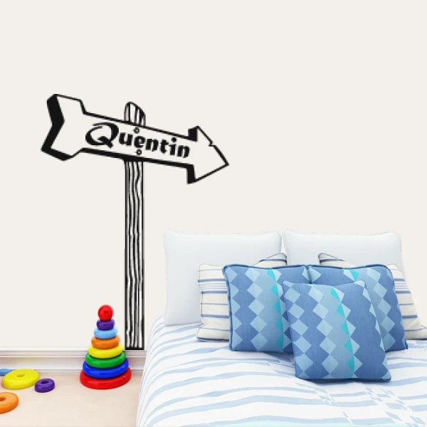 Sticker Quentin Arrow Wood